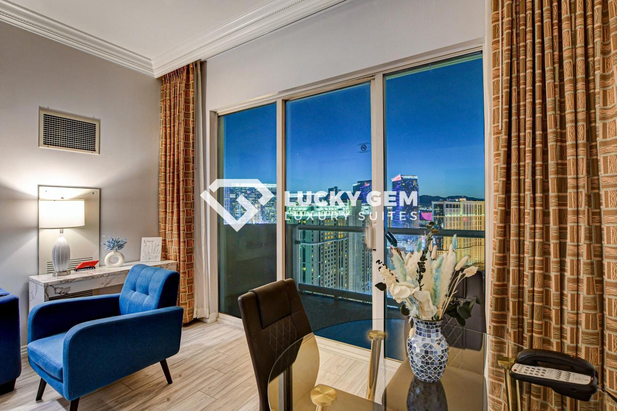 Lucky Gem Penthouse & Luxury Suites At Signature Resort, Balcony Strip View 3505 Las Vegas Extérieur photo