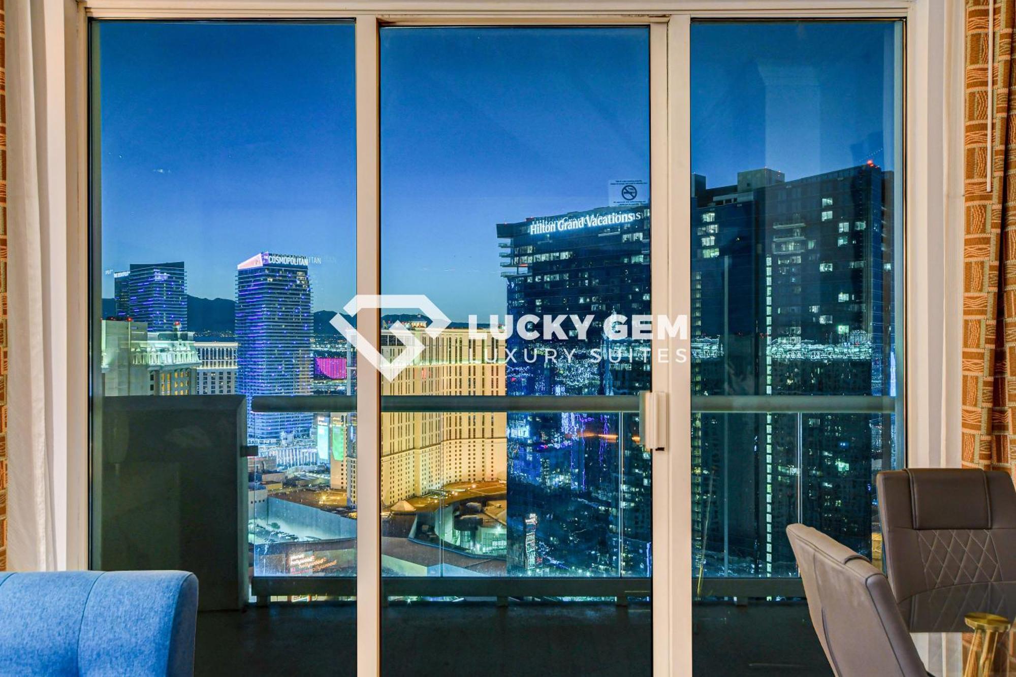 Lucky Gem Penthouse & Luxury Suites At Signature Resort, Balcony Strip View 3505 Las Vegas Extérieur photo