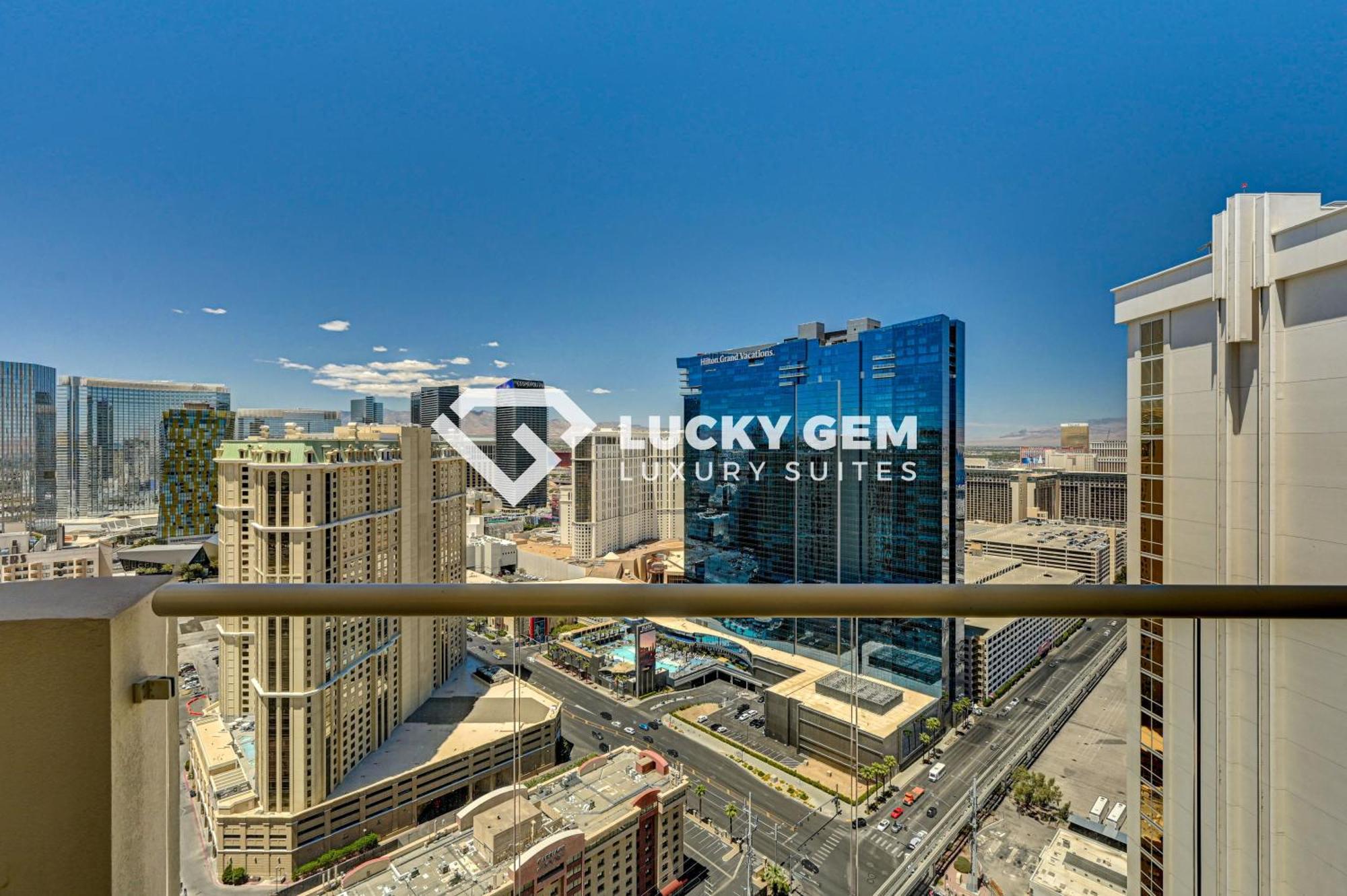 Lucky Gem Penthouse & Luxury Suites At Signature Resort, Balcony Strip View 3505 Las Vegas Extérieur photo