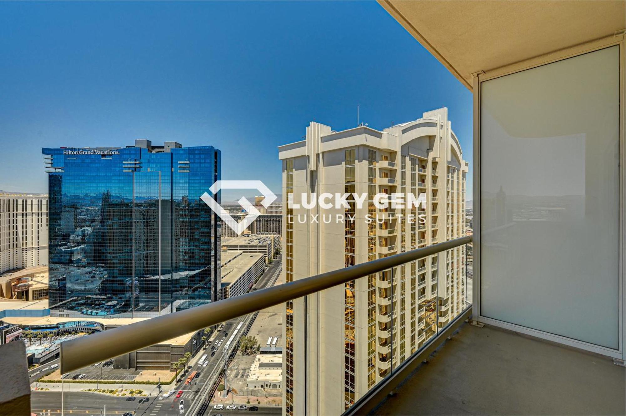 Lucky Gem Penthouse & Luxury Suites At Signature Resort, Balcony Strip View 3505 Las Vegas Extérieur photo