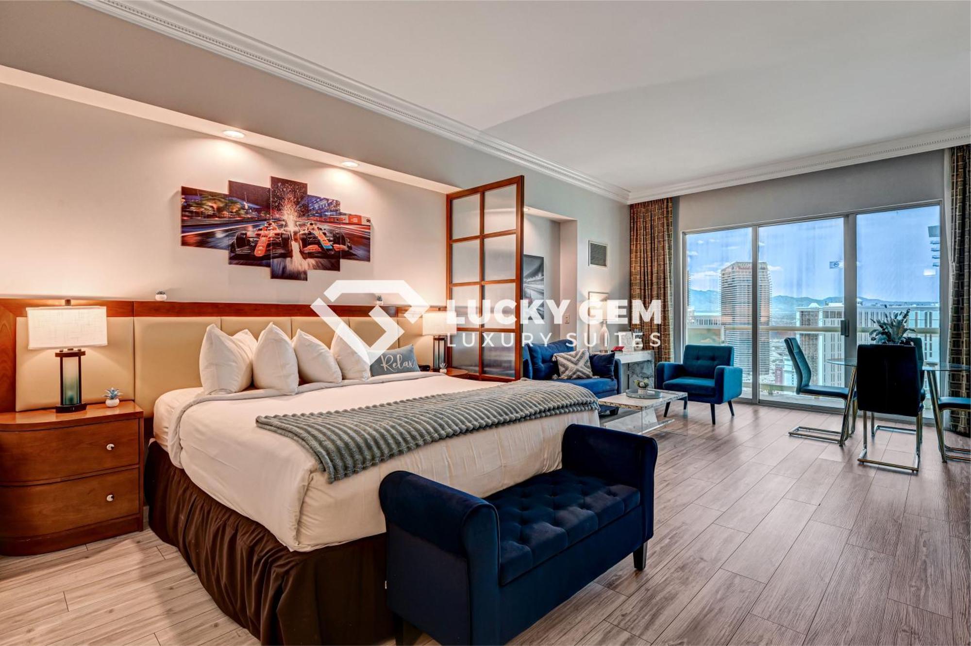 Lucky Gem Penthouse & Luxury Suites At Signature Resort, Balcony Strip View 3505 Las Vegas Extérieur photo
