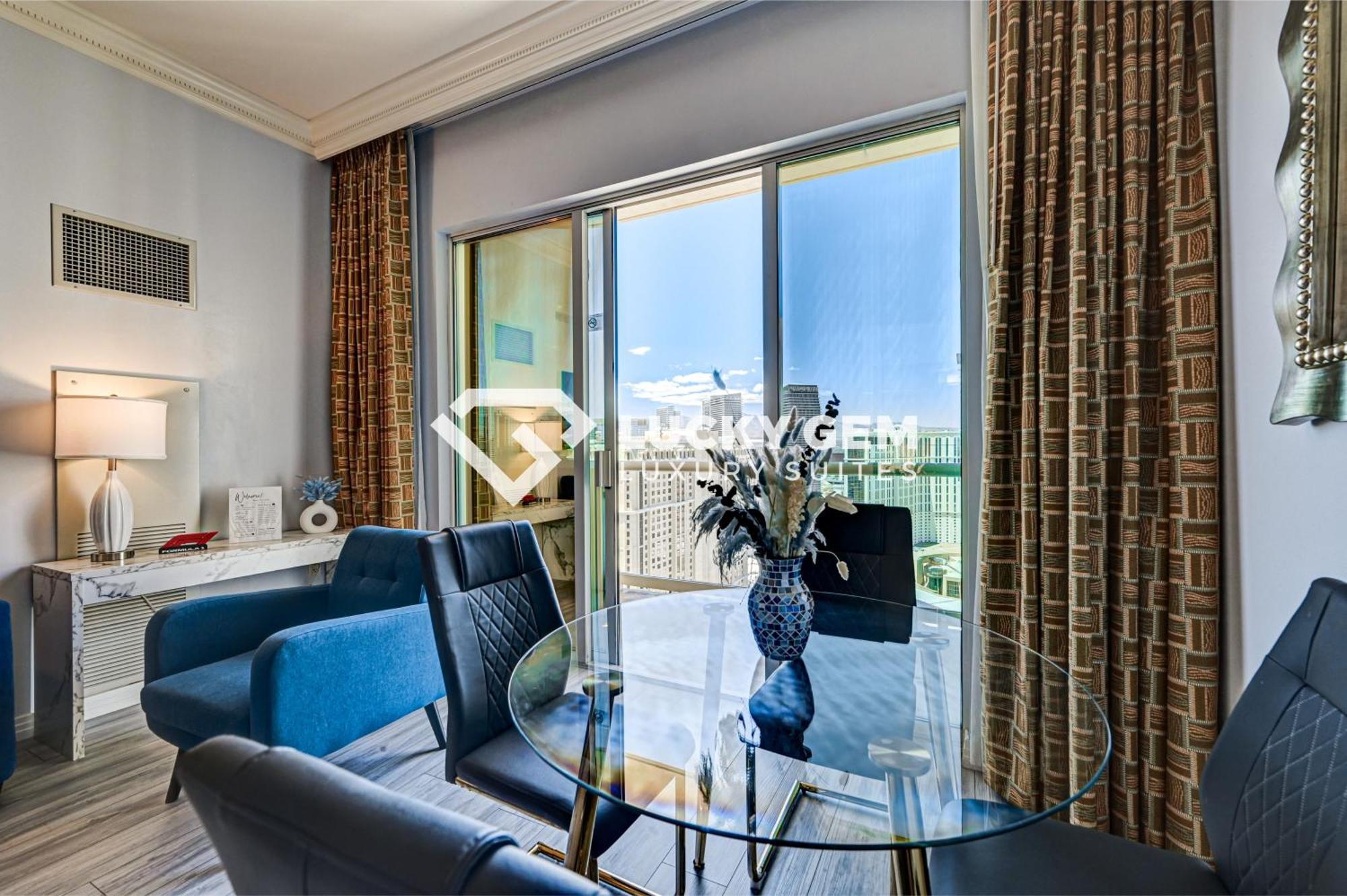 Lucky Gem Penthouse & Luxury Suites At Signature Resort, Balcony Strip View 3505 Las Vegas Extérieur photo