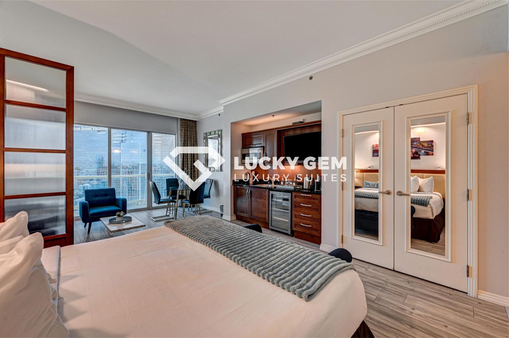 Lucky Gem Penthouse & Luxury Suites At Signature Resort, Balcony Strip View 3505 Las Vegas Extérieur photo