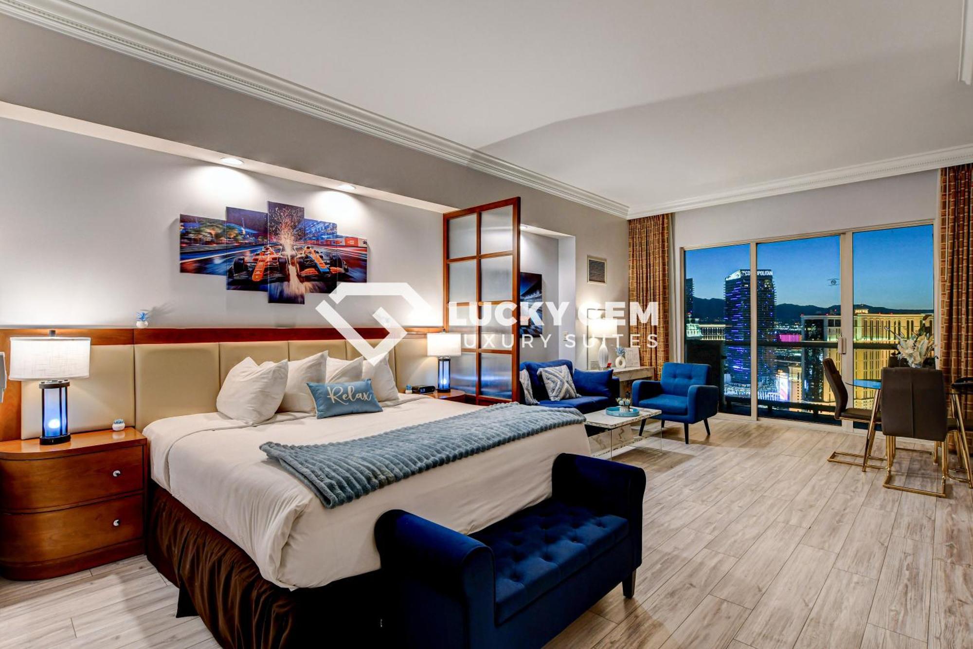 Lucky Gem Penthouse & Luxury Suites At Signature Resort, Balcony Strip View 3505 Las Vegas Extérieur photo
