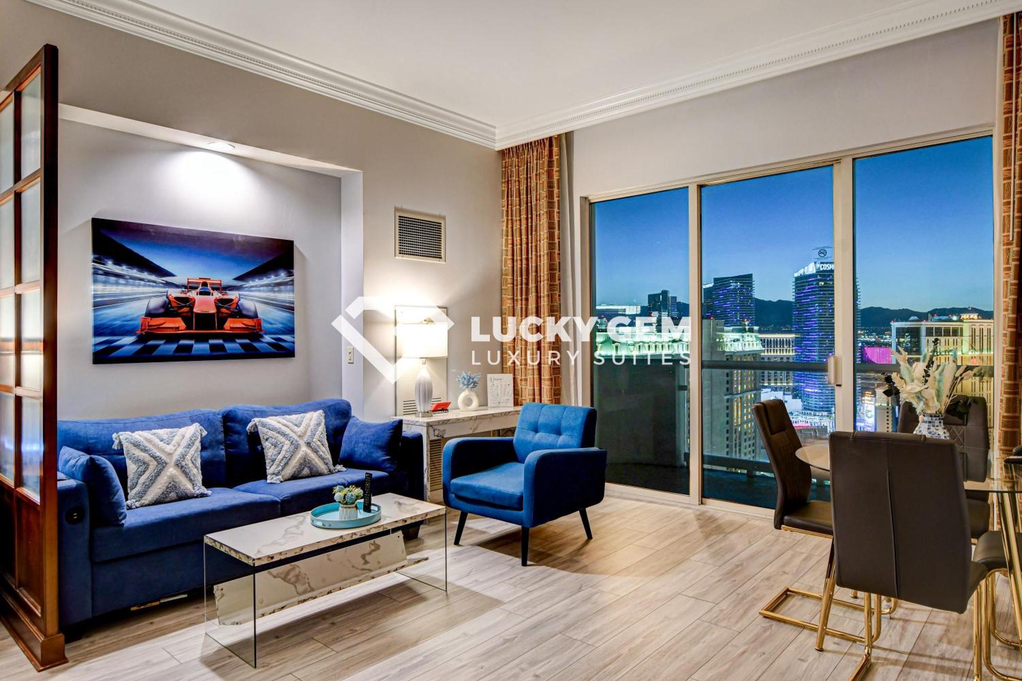 Lucky Gem Penthouse & Luxury Suites At Signature Resort, Balcony Strip View 3505 Las Vegas Extérieur photo