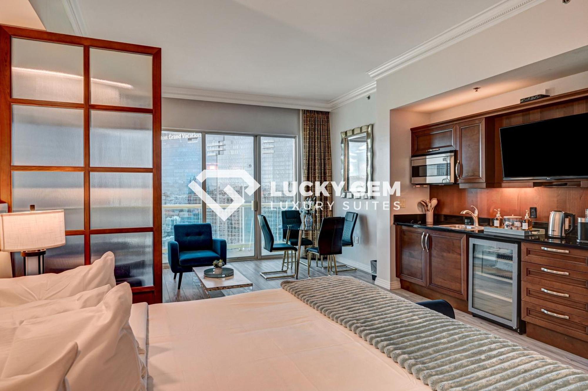 Lucky Gem Penthouse & Luxury Suites At Signature Resort, Balcony Strip View 3505 Las Vegas Extérieur photo