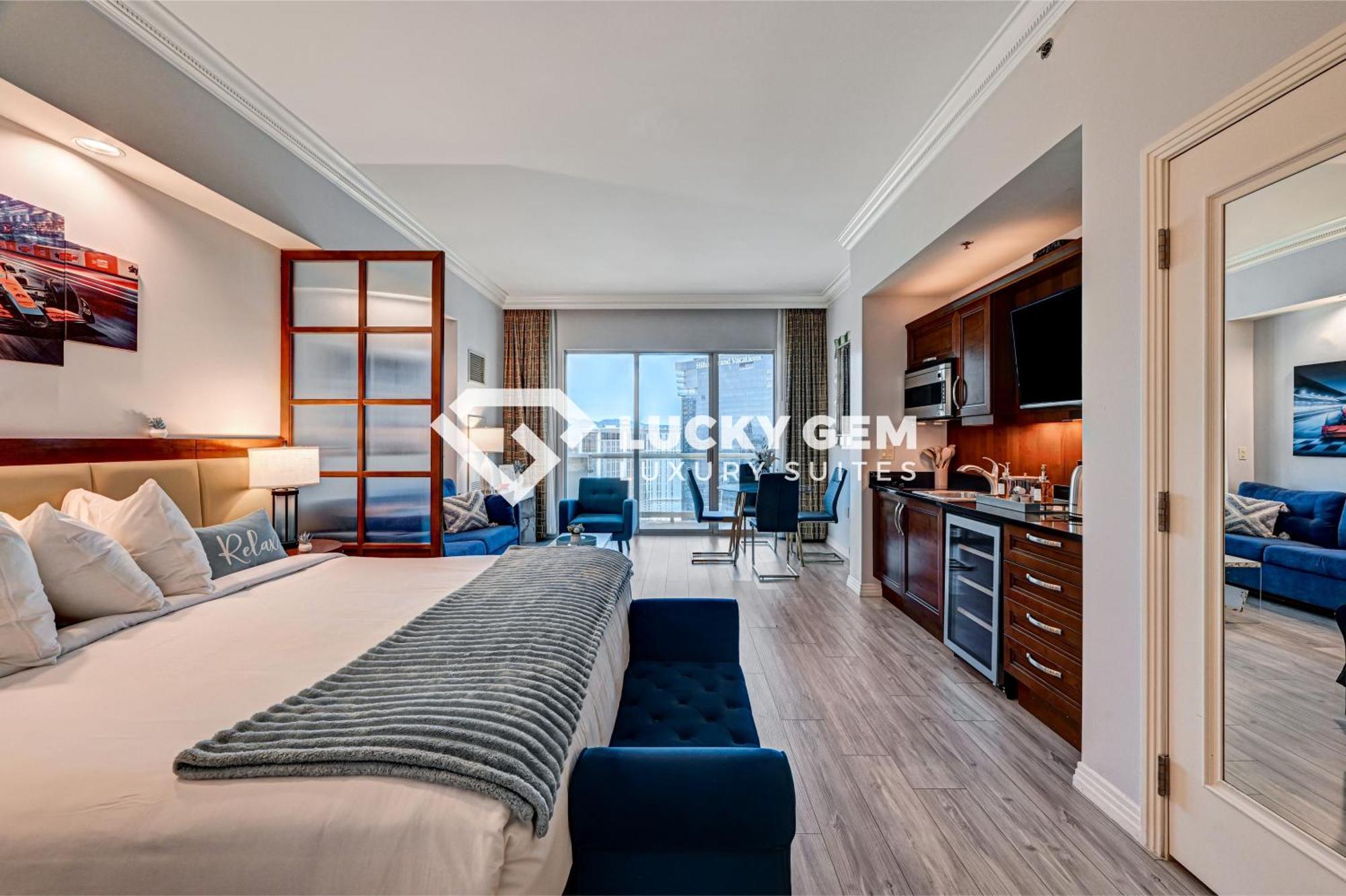Lucky Gem Penthouse & Luxury Suites At Signature Resort, Balcony Strip View 3505 Las Vegas Extérieur photo